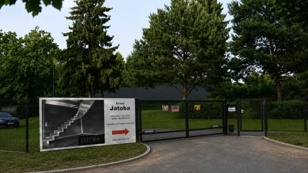 JATOBA w Witnicy – Firmeneinfahrt / wjazd do firmy